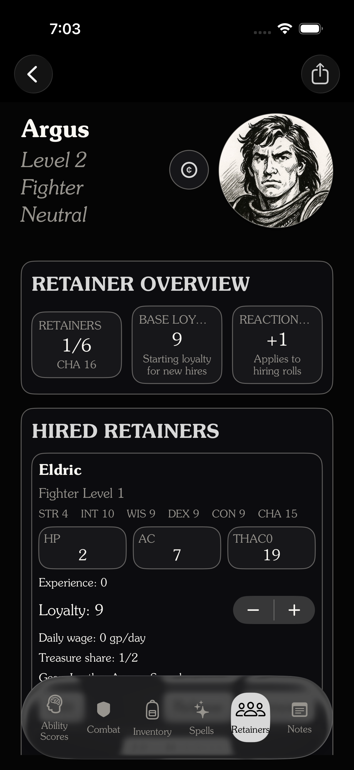 Retainers